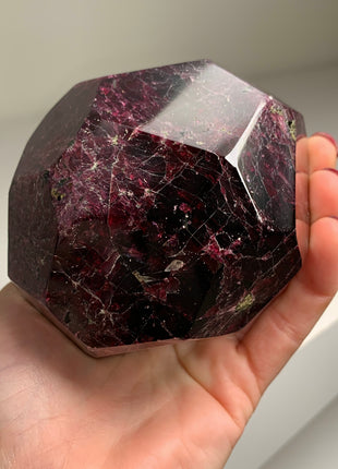 High Grade Garnet With Incredible Red Color