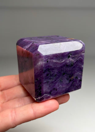 High Grade Charoite Cube