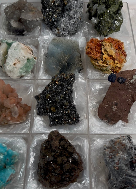 12 Pieces ! Mix Variety Minerals Lot