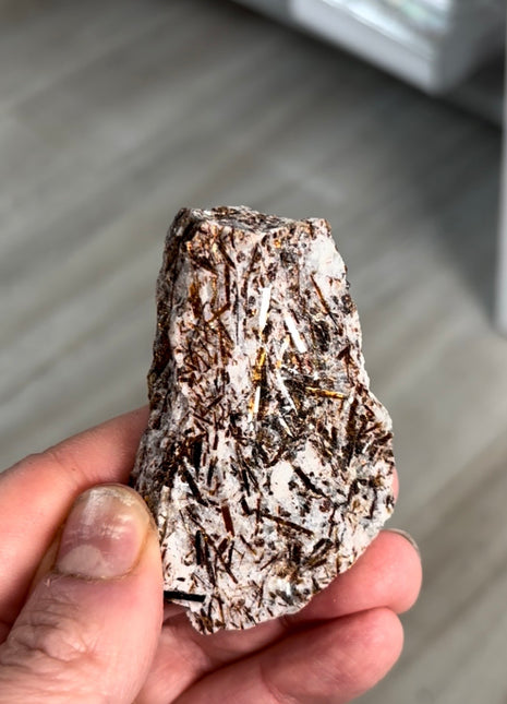 Astrophyllite Specimen from Khibniy Massif, Russia