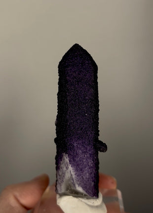 New ! Purple Fluorite Coated Quartz