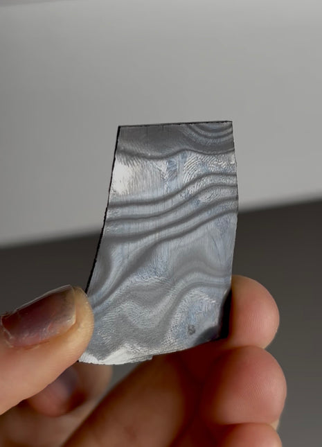 Rare Psilomelane Slab from Silver Crown mine