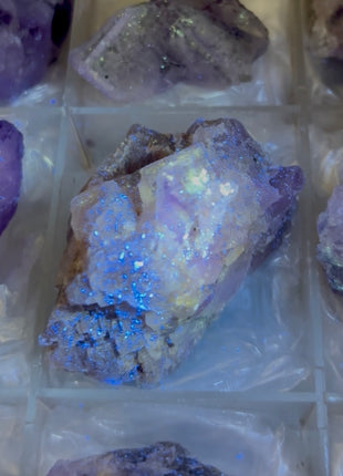 12 Pieces ! Galaxy Fluorite Lot
