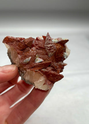 New find ! Iridescent Calcite with Chalcopyrite from Moldova