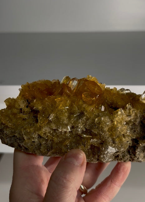 Exquisite Golden Selenite from Peru