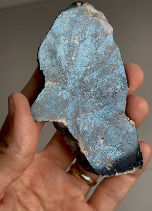 Very High Grade Metallic Blue Covellite PM0719