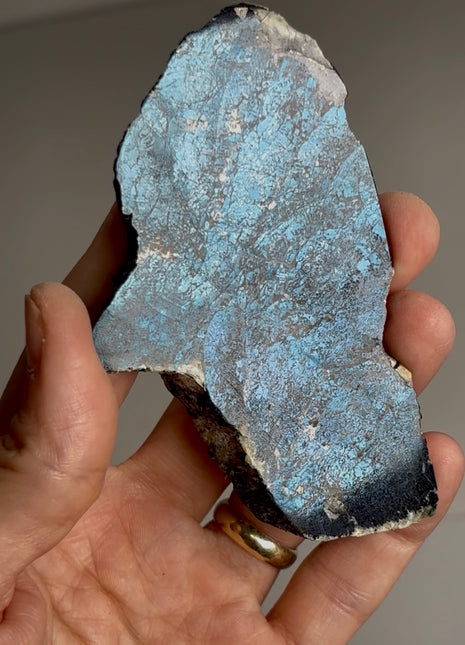 Very High Grade Metallic Blue Covellite PM0719