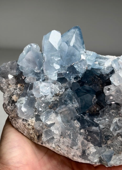 Sky Blue Celestite Geode