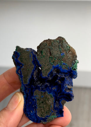Amazing ! Blue Azurite from Siberia, Russia
