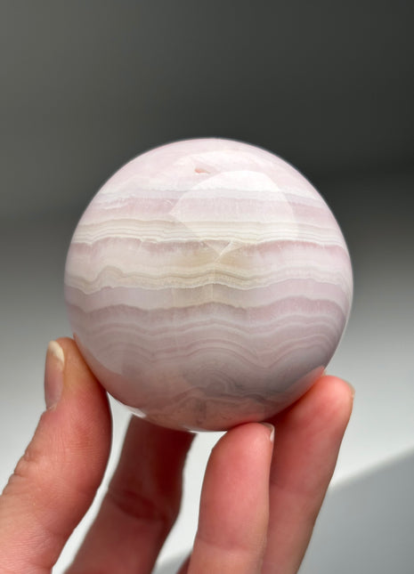 Pink Manganocalcite Sphere DW052