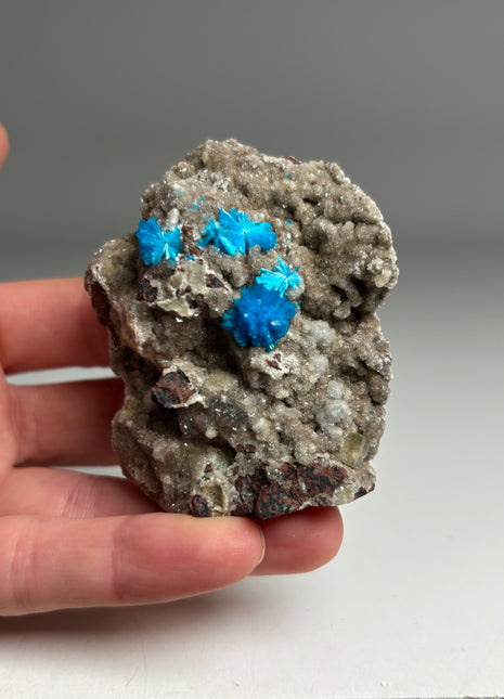 Electric Blue Cavansite