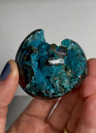 Blue Chrysocolla Geode PM1527