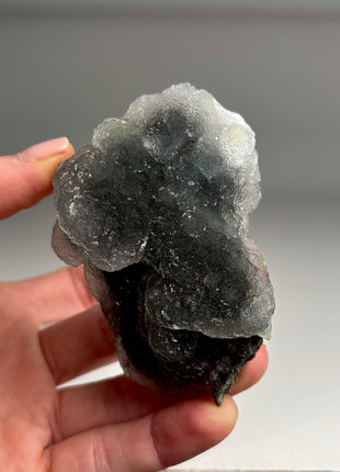 Top ! Druzy Black Chalcedony