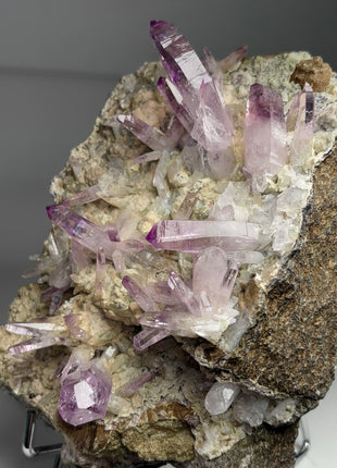 Stunning ! Amethyst on Matrix From Veracruz, Mexico - Collection # 026 *