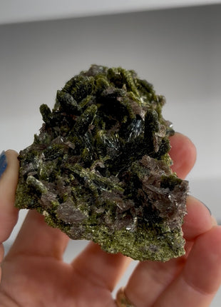 New ! Epidote Flowers with Axinite PM1569