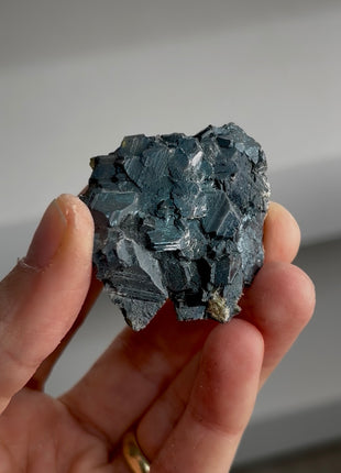 Metallic Blue Sphalerite Specimen