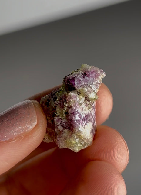 Vesuvianite from Jeffrey mine, Canada