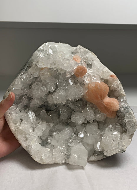 Very High Grade Apophyllite and Pink Stilbite *