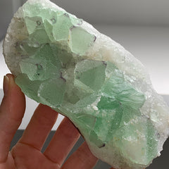 Collection image for: Icy Green Octahedral Fluorite
