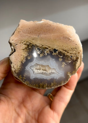 New Arrival ! Pink Cloud Agate