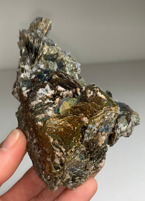 Stunning ! Iridescent Pyrrhotite - From Trepca Mine, Kosovo