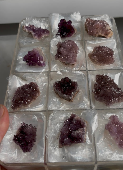 12 Pieces ! Amethyst Lot From Alacam Mine