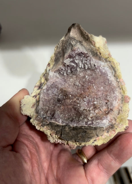 Glowing Amethyst Geode 🍉