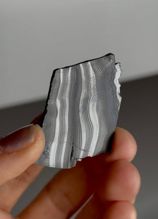 Rare Psilomelane Slab from Silver Crown mine
