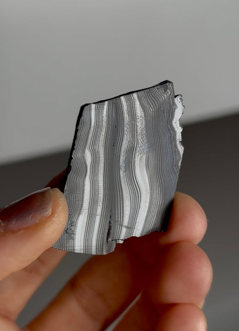 Rare Psilomelane Slab from Silver Crown mine