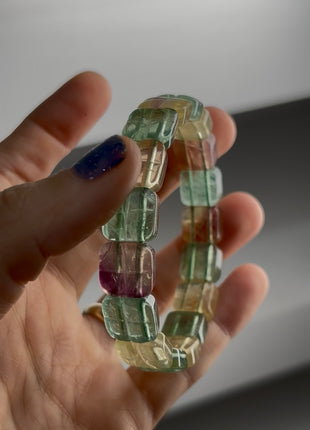 Candy Fluorite Bangle BG029