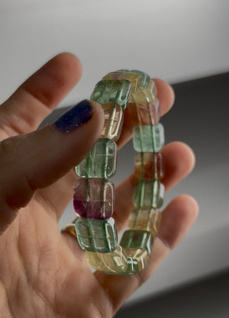 Candy Fluorite Bangle BG029