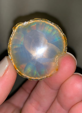 Rare Iris Agate with Rainbows