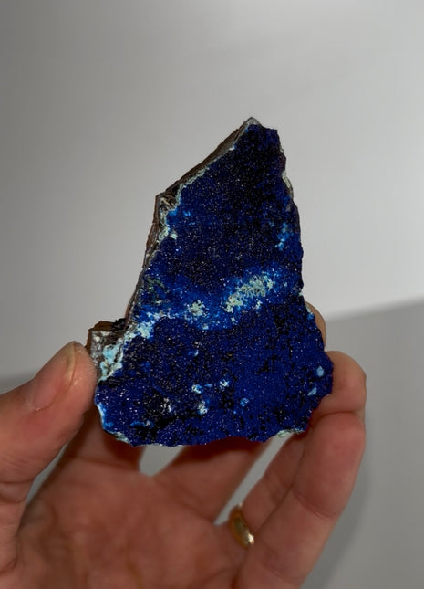 Brilliant Blue Azurite Specimen - uncommon locality !