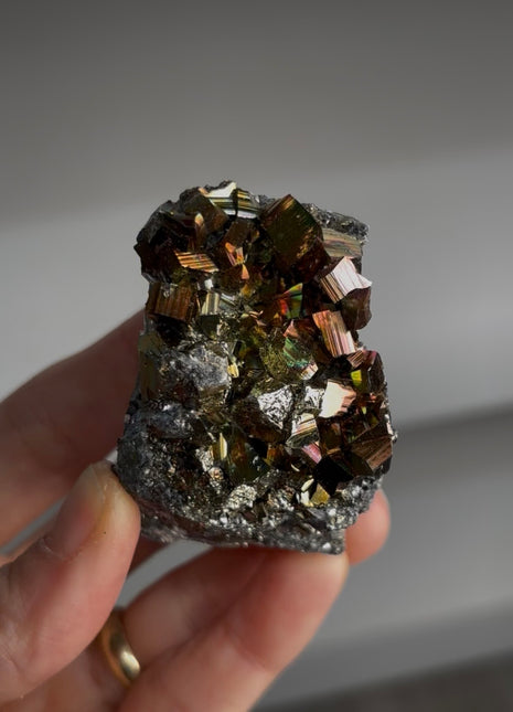 Rainbow Pyrite Specimen 🌈