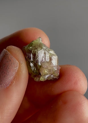 Vesuvianite from Jeffrey mine, Canada