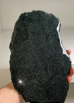 High Grade Specularite Slab from Lake Superior, Michigan