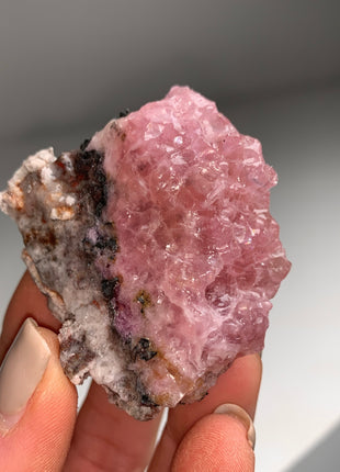 Candy Pink Cobaltocalcite - From Oumlil mine, Morocco