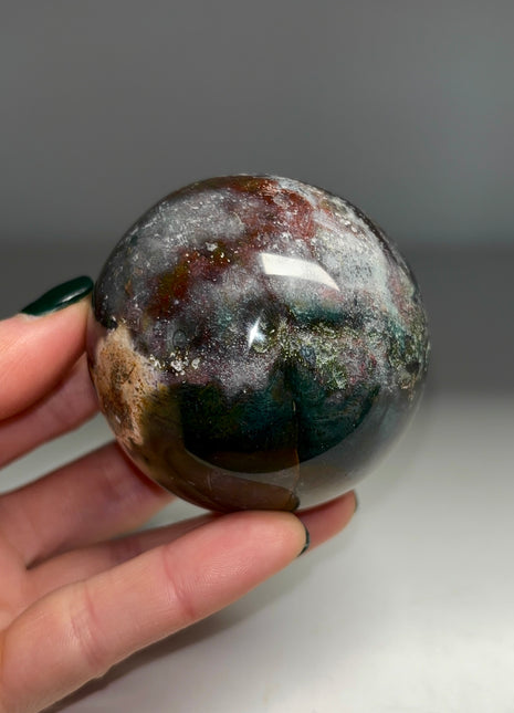 Ocean Jasper Sphere from Madagascar