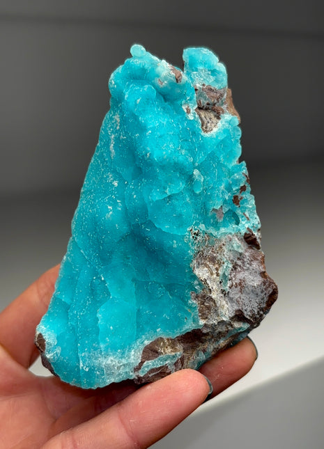 Sparkling Sky Blue Hemimorphite