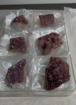 6 Pieces ! Amethyst Lot From Alacam Mine