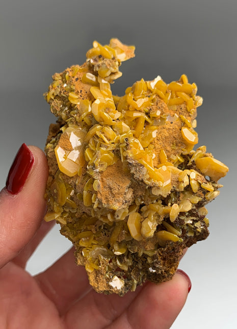 Wulfenite from Touissit - Collection # 060