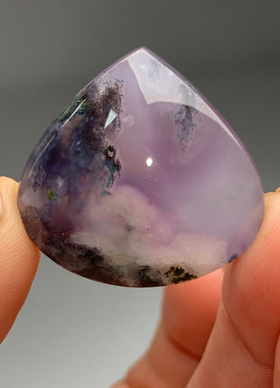 New Arrival ! Purple Moss Chalcedony