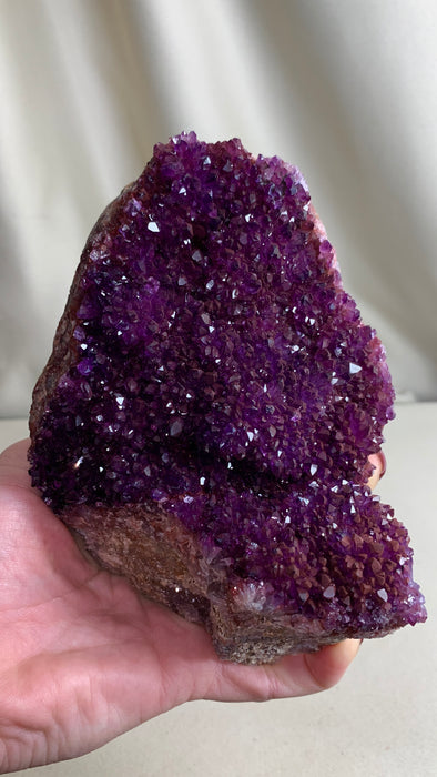 Purple Red Bicolor Amethyst Specimen - From Alacam Amethyst Mine