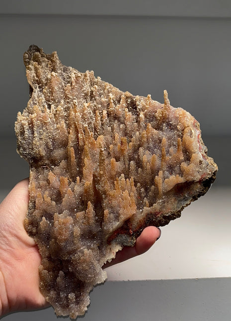 Incredible ! Orange Quartz Stalactites