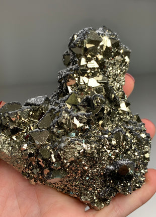 Very High Grade Pyrite - From Huanzala, Peru