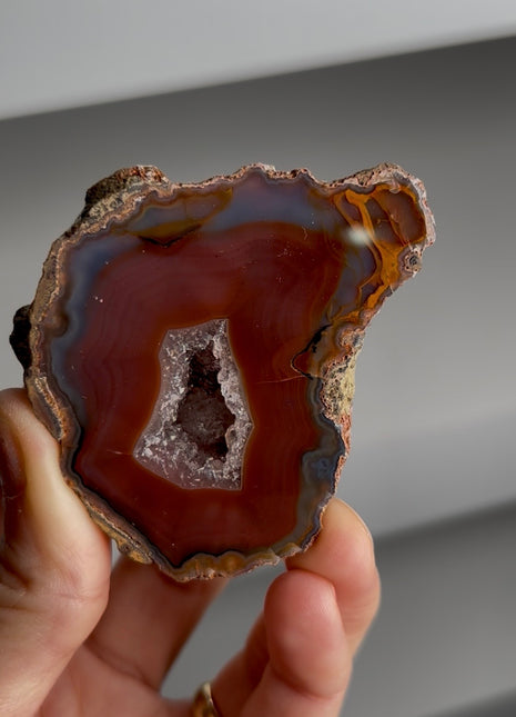 Condor Agate Geode from Argentina