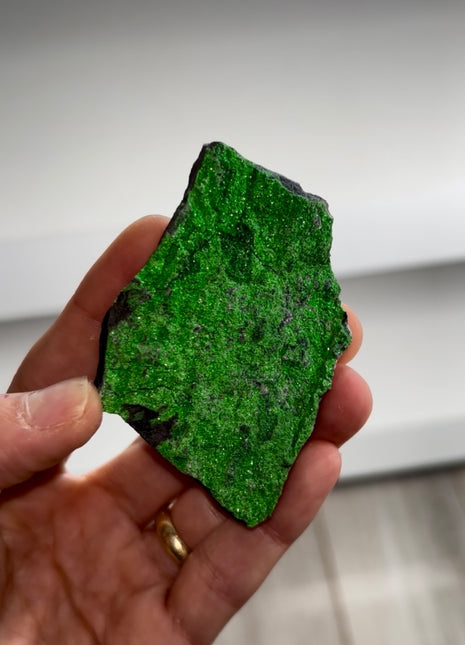 Rich Green Uvarovite Garnet