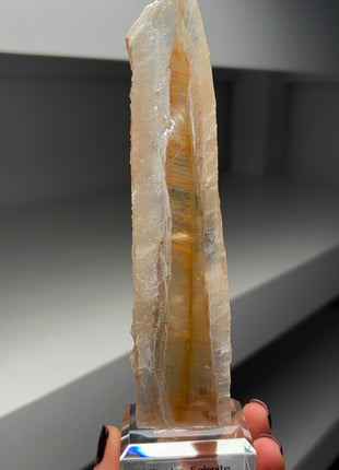 Icy Golden Selenite from Spain