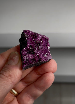 Purple Red Kammererite Specimen
