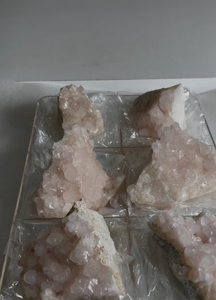 6 Pieces ! Pink Mangonocalcite Lot